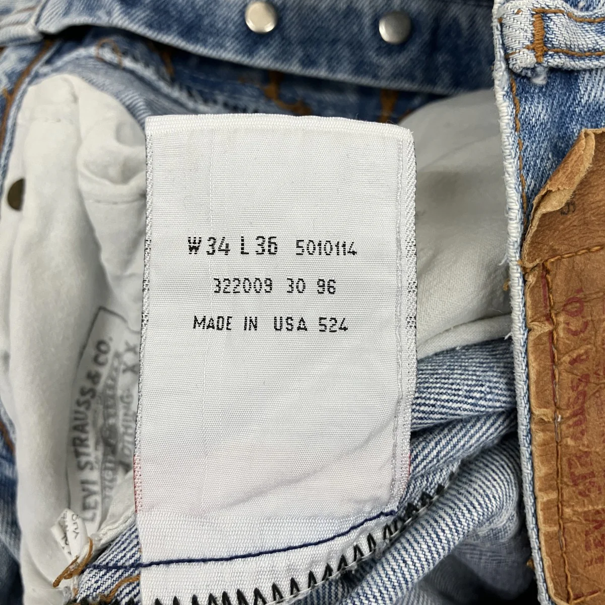 90-00S vintageデニムパンツ322009 - Image 6