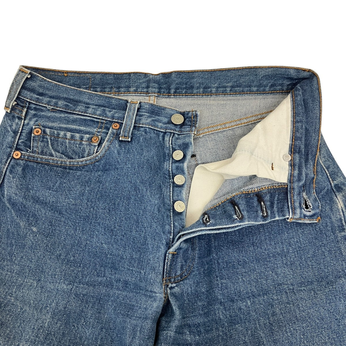 エルパソン工場デニムパンツ501 1982-11月 黒カン - Image 3