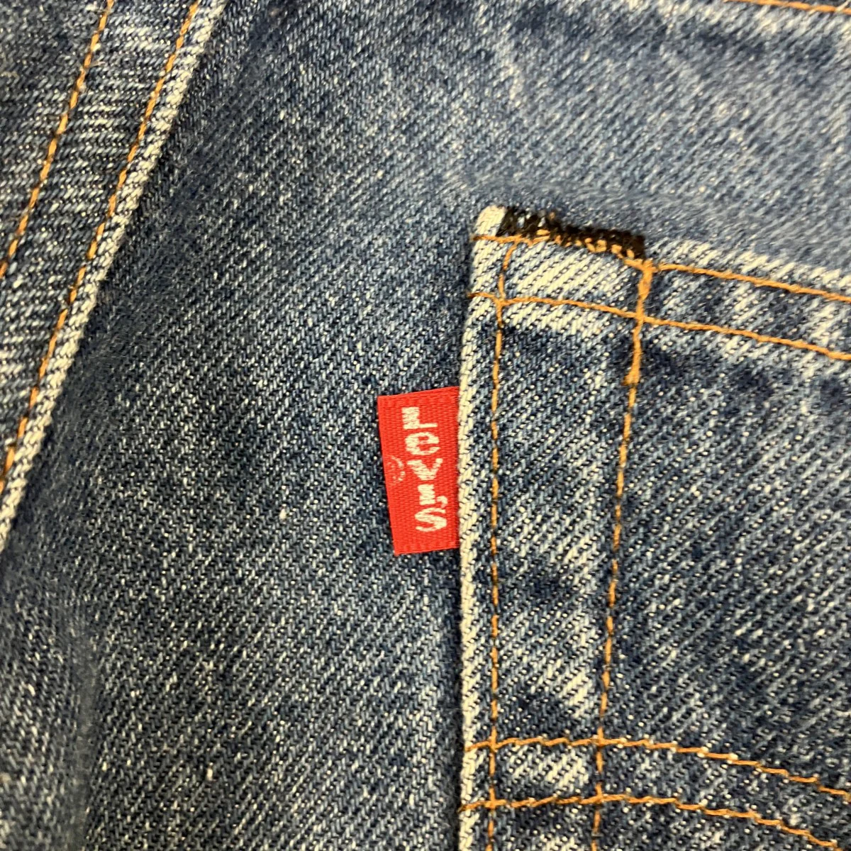 エルパソン工場デニムパンツ501 1982-11月 黒カン - Image 5