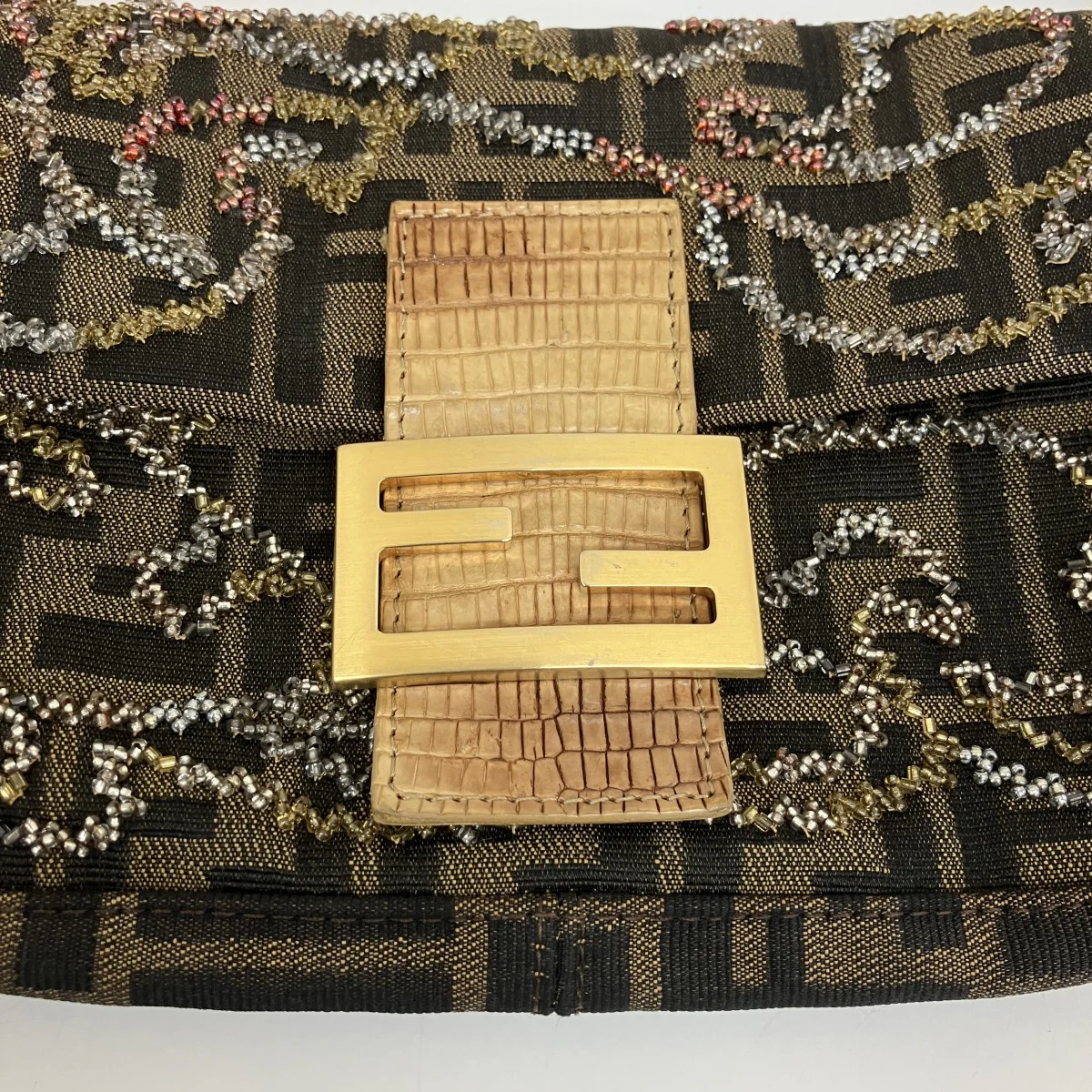 マンマバケット ビジューズッカ柄ショルダーバッグ - Image 6