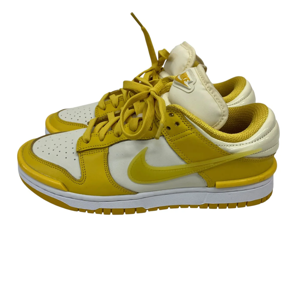 Women’s Dunk Low Twist Coconut Milk Vivid Sulfur WhiteローカットスニーカーDZ2794-100 - Image 2