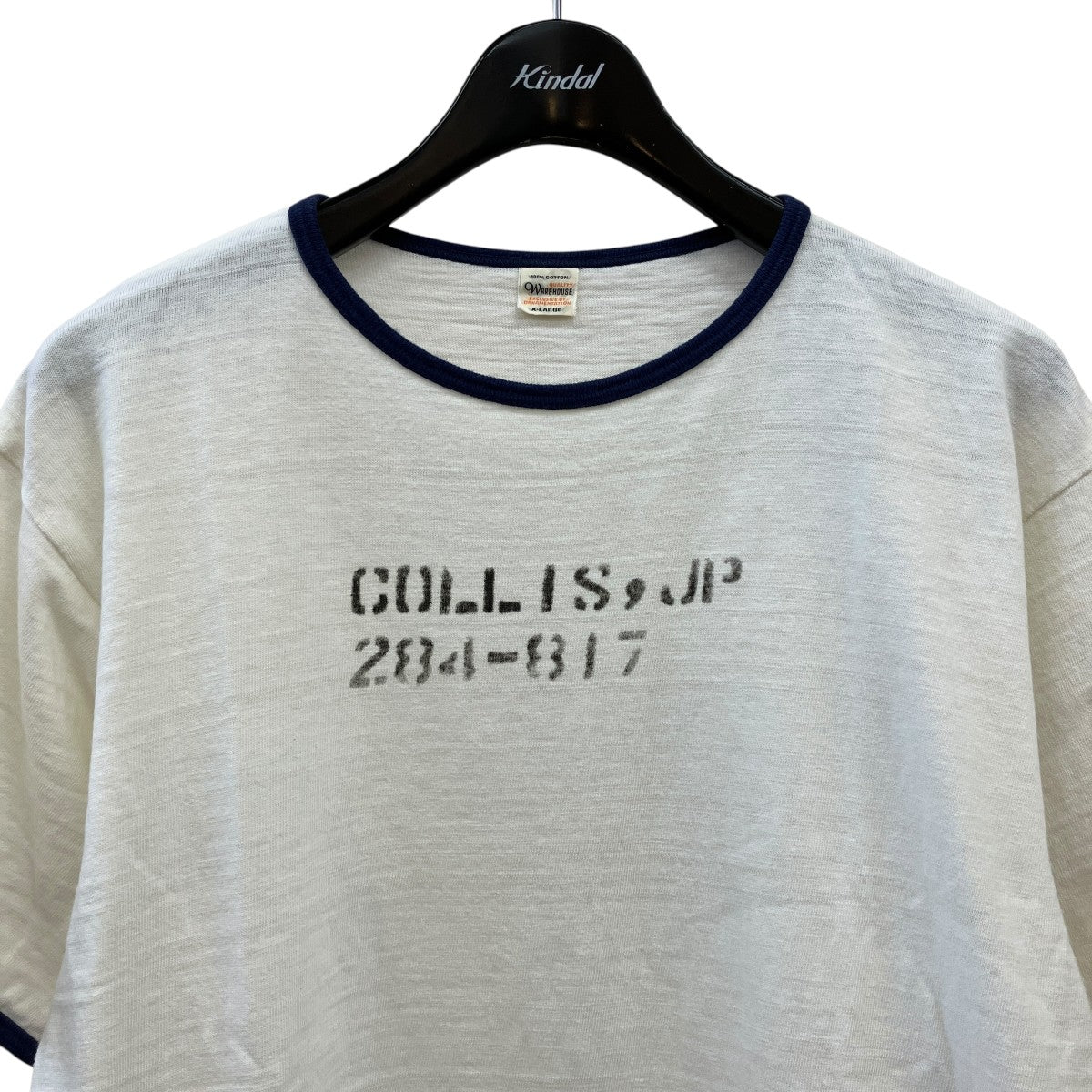 ステンシルリンガーTシャツ - Image 3