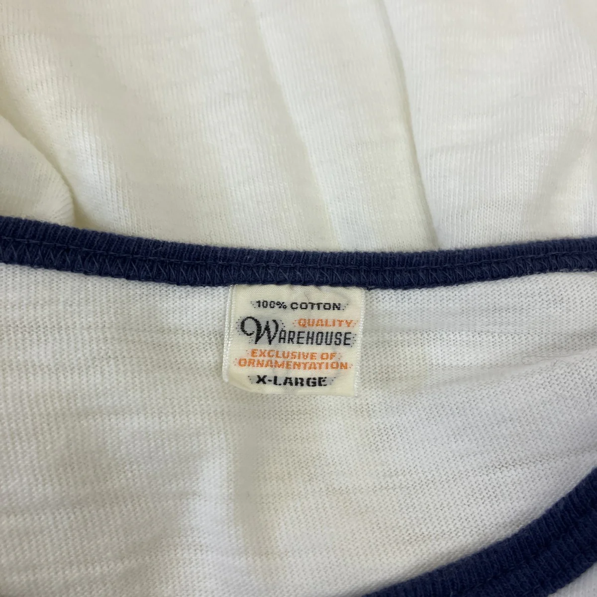 ステンシルリンガーTシャツ - Image 4