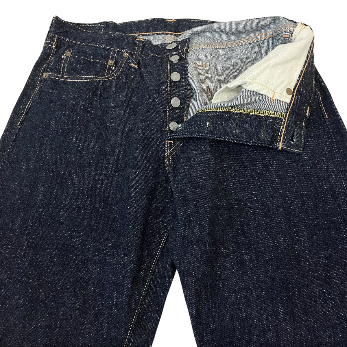 濃紺 500本限定デニムパンツ1101XX - Image 3