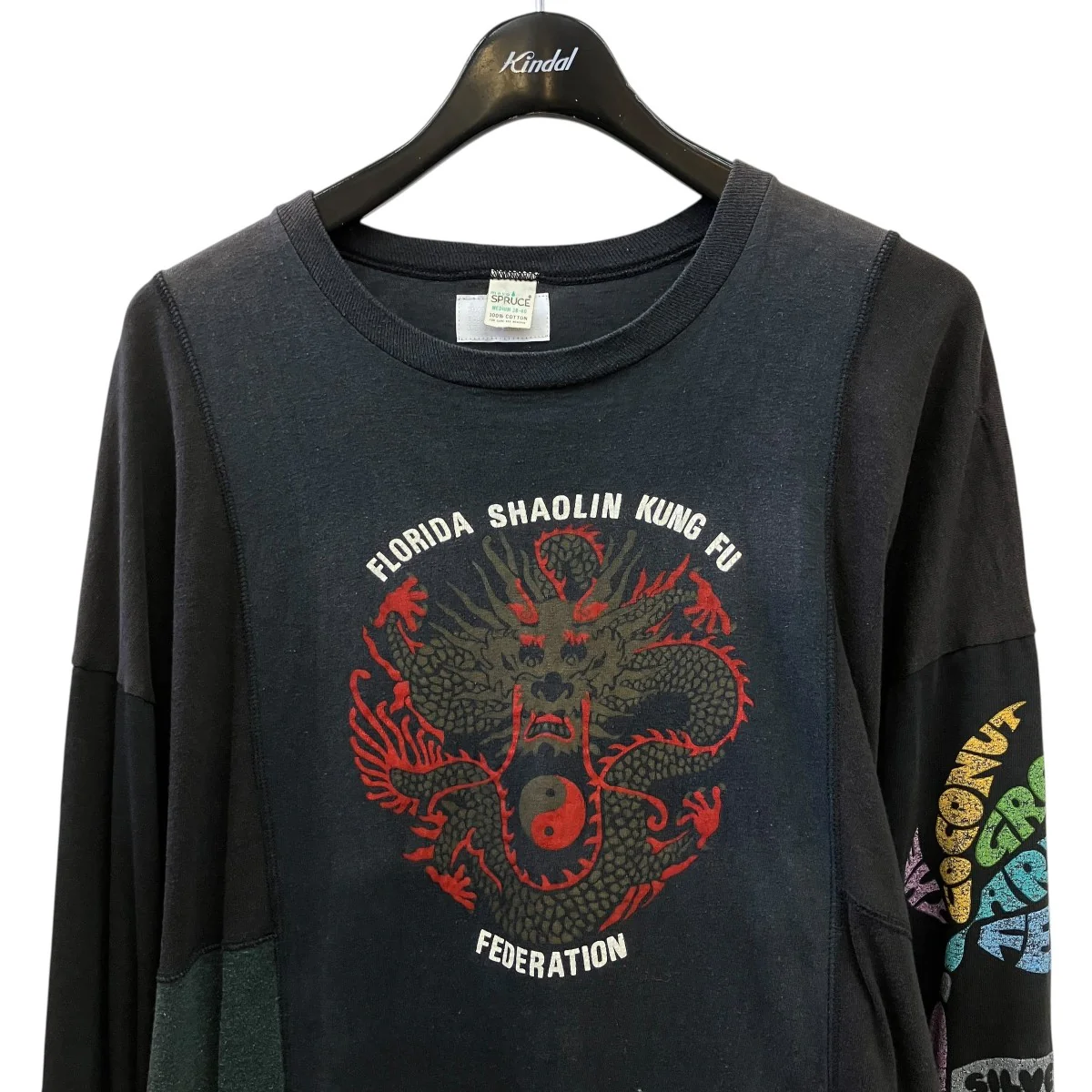再構築ロングスリーブTシャツ - Image 3
