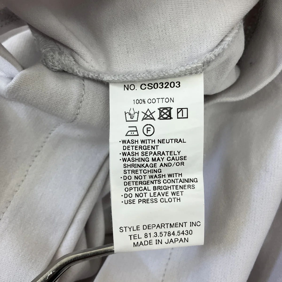Soft Jersey Long Sleeve T-ShirtロングスリーブカットソーCS03203 - Image 6