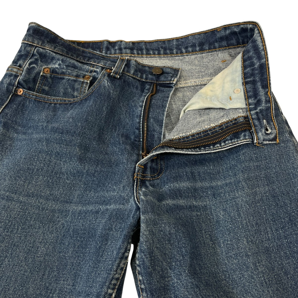 517-0217 ボタン裏532 80s vintageデニムパンツ - Image 3