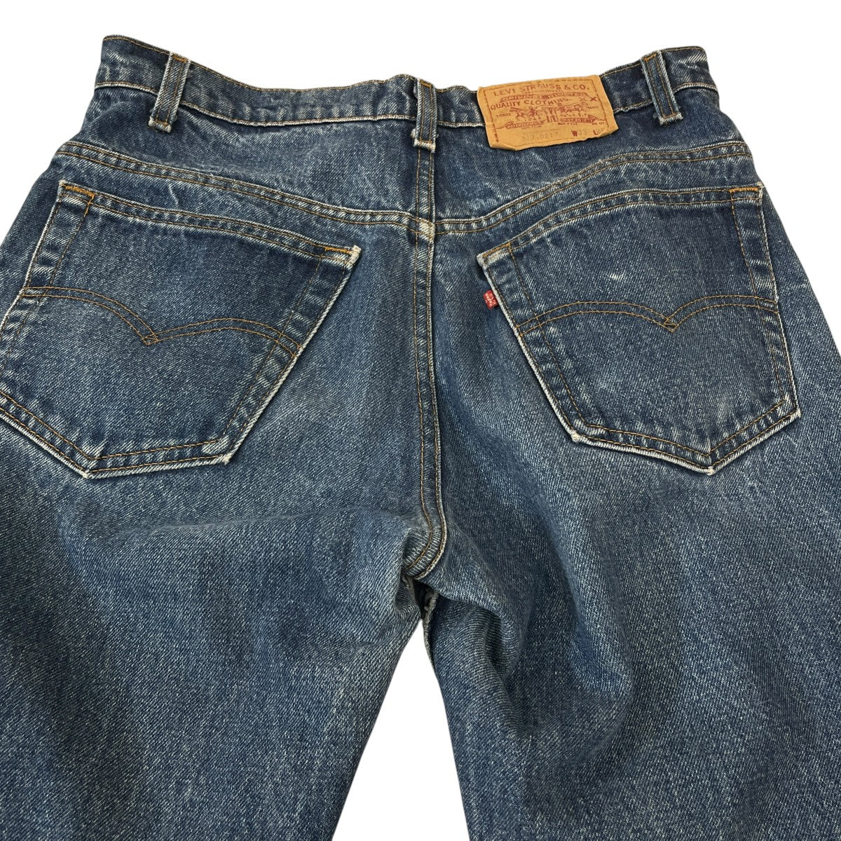 517-0217 ボタン裏532 80s vintageデニムパンツ - Image 4