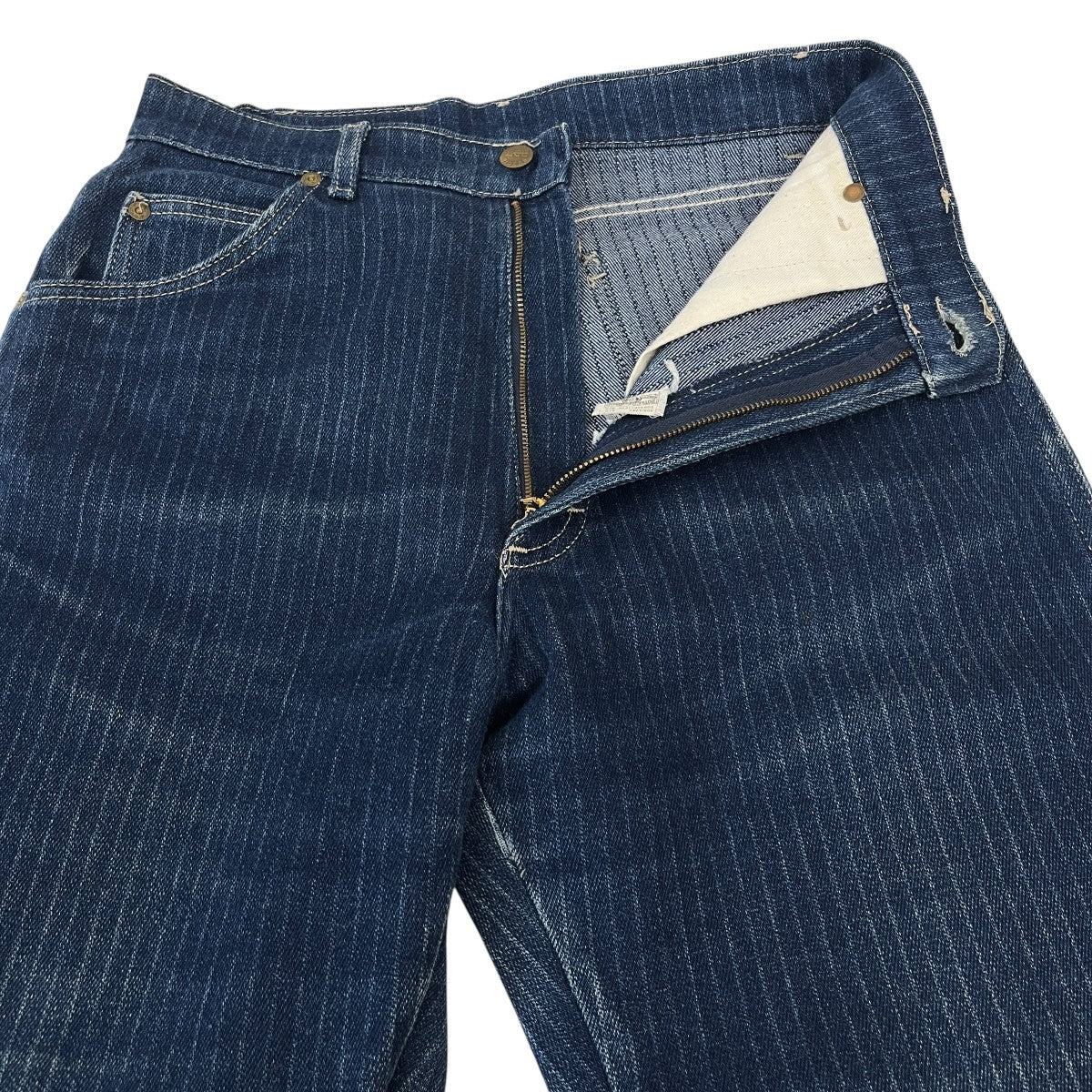 90S vintageストライプデニムパンツ305-1742 - Image 3