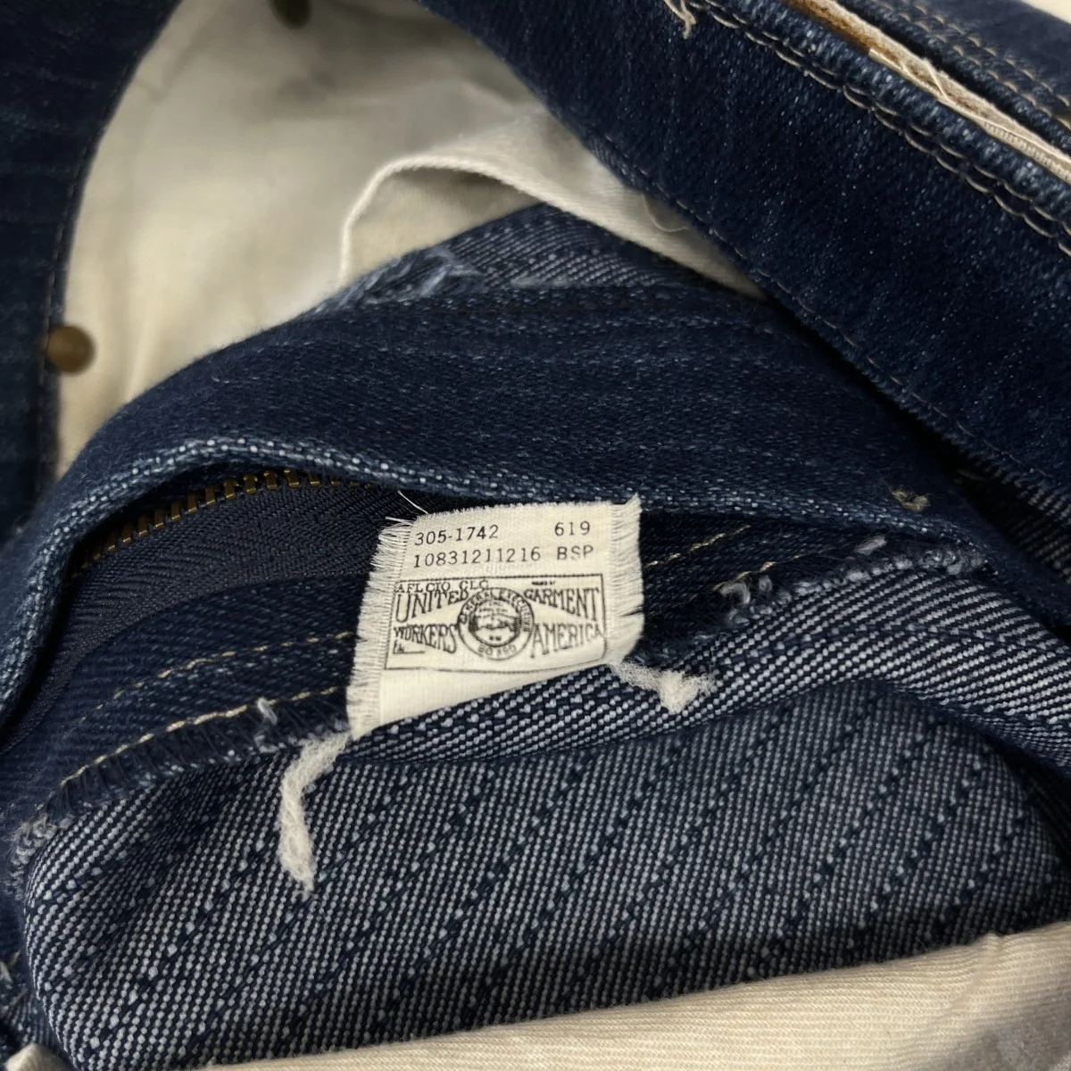 90S vintageストライプデニムパンツ305-1742 - Image 5