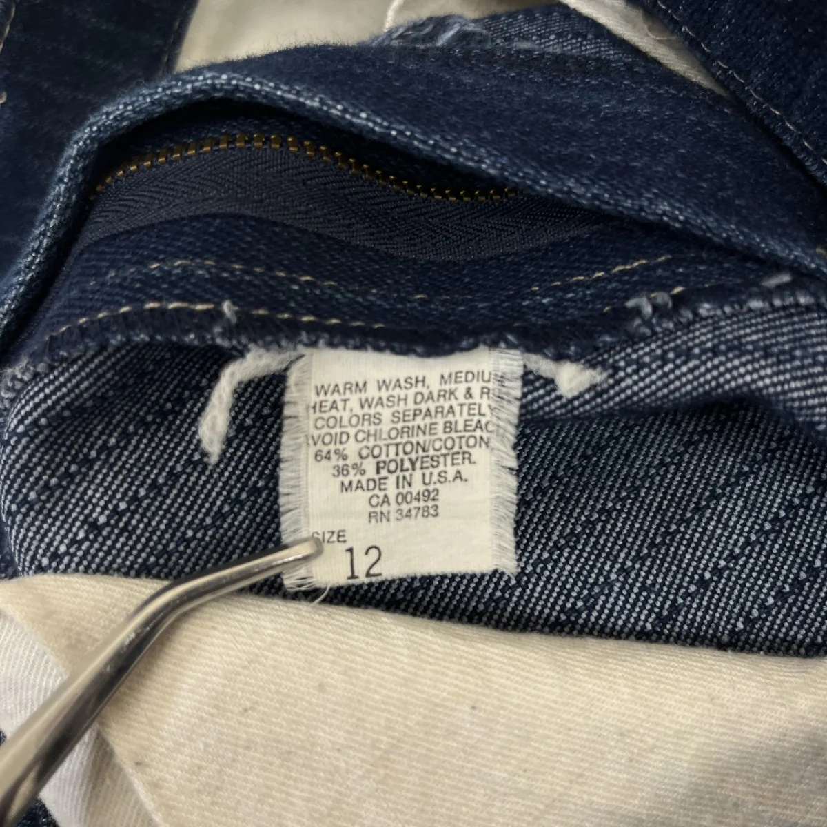90S vintageストライプデニムパンツ305-1742 - Image 6
