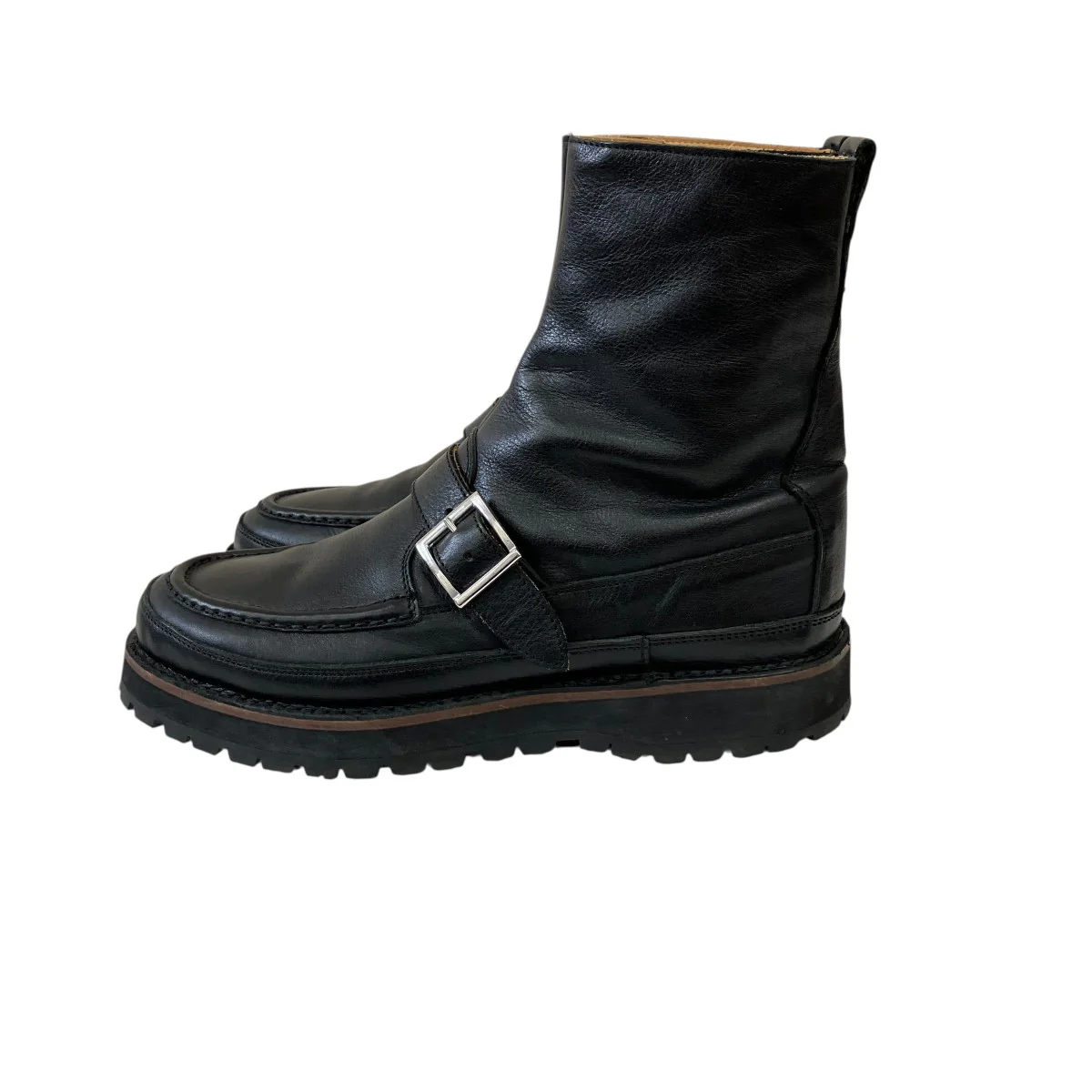 HUNTER ZIP UP BOOTS COW LEATHERNN-F3501 - Image 2