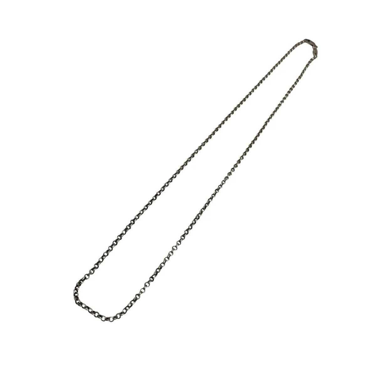 シルバーネックレスROLL CHAIN 18 - Image 2