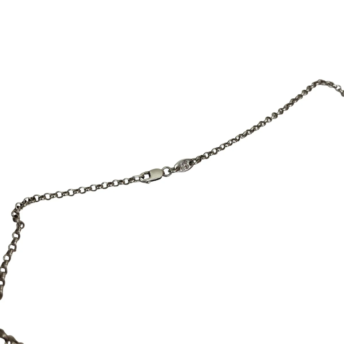 シルバーネックレスROLL CHAIN 18 - Image 4