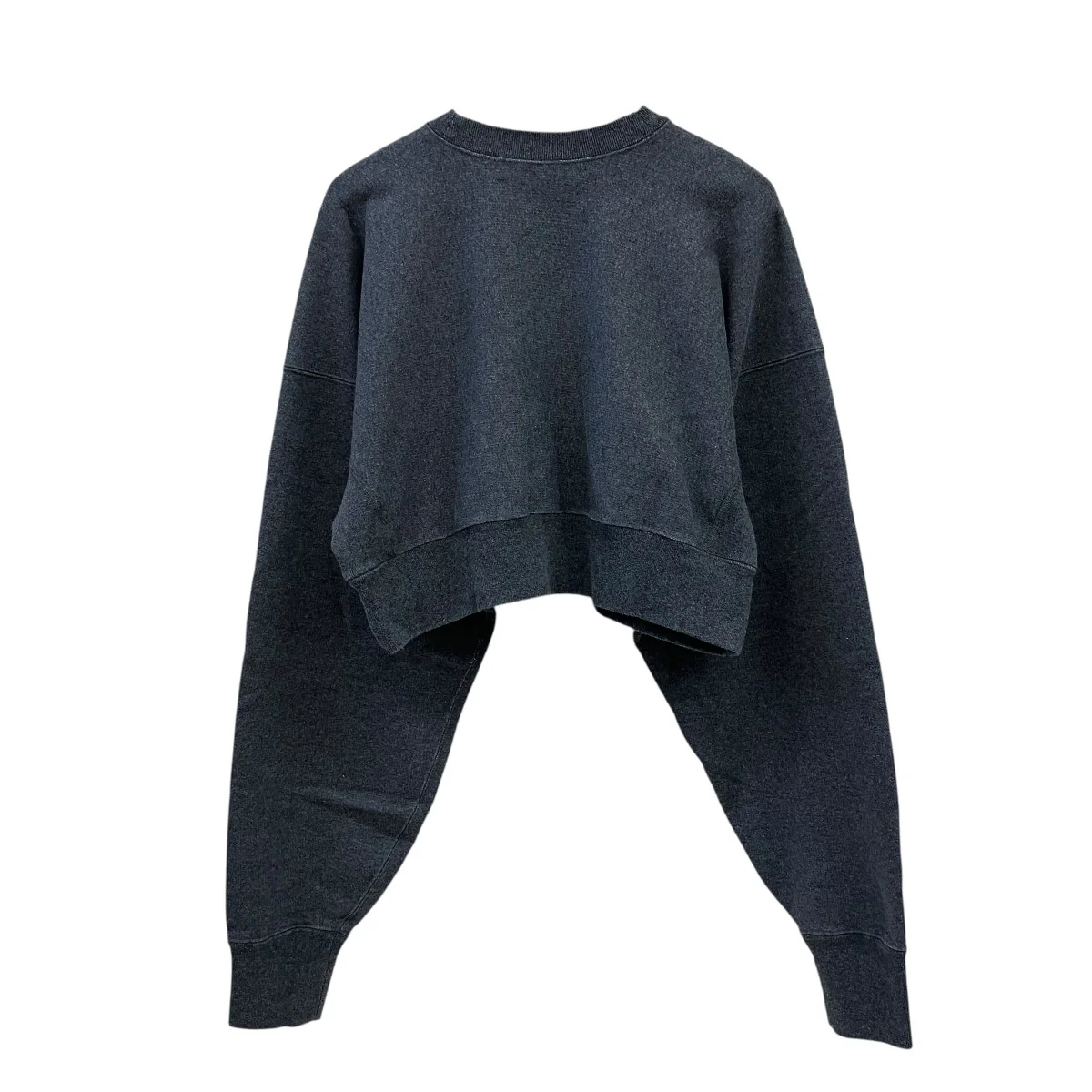Cropped Sweat Pulloverクルーネックスウェット12410603 - Image 2