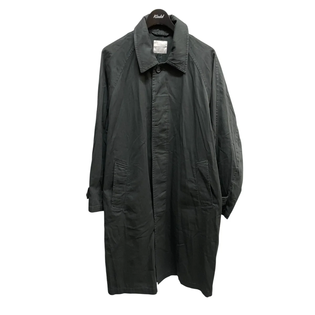25SS フェード加工 ステンカラーコート 1052248900892