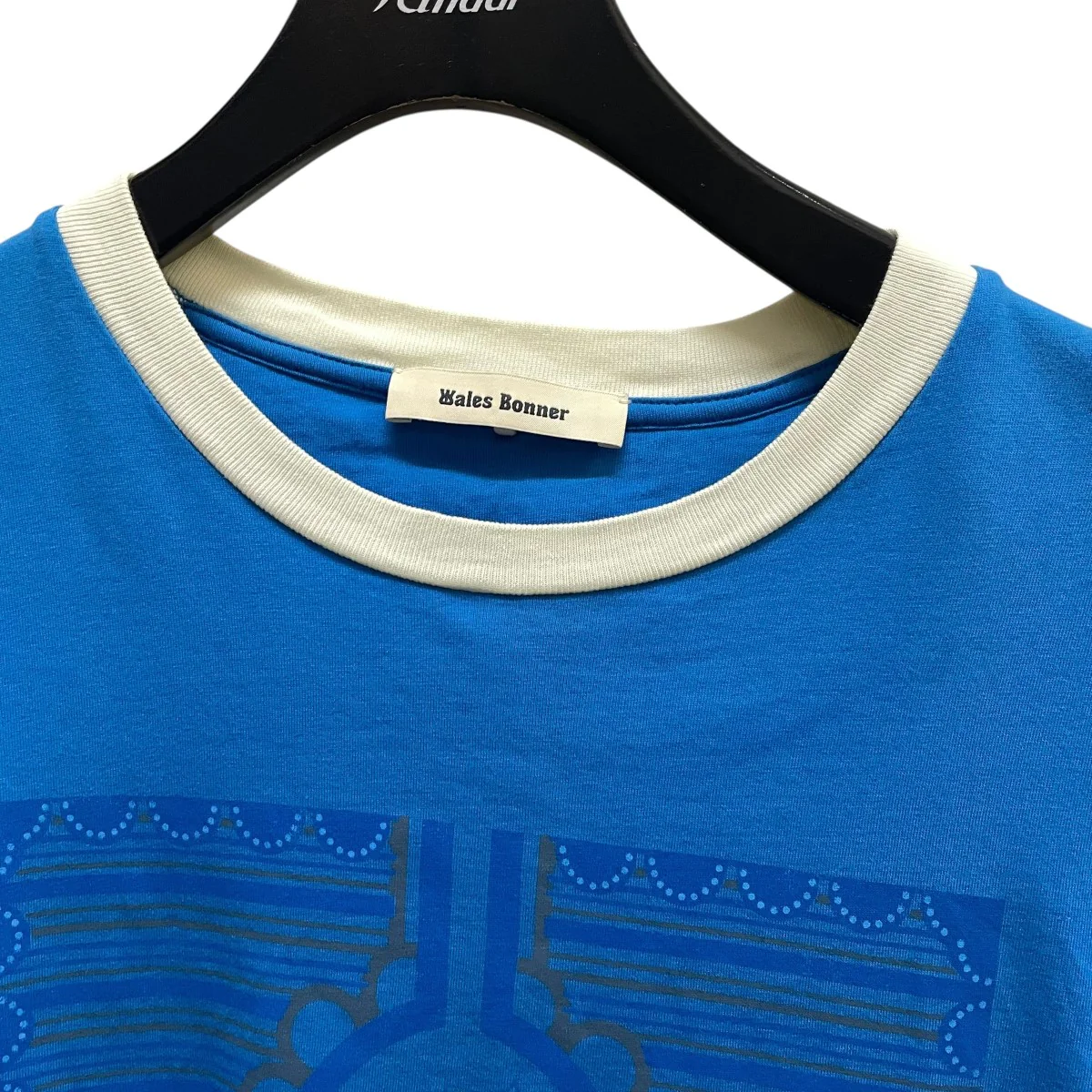 HORIZON BLUEリンガーTシャツ - Image 3