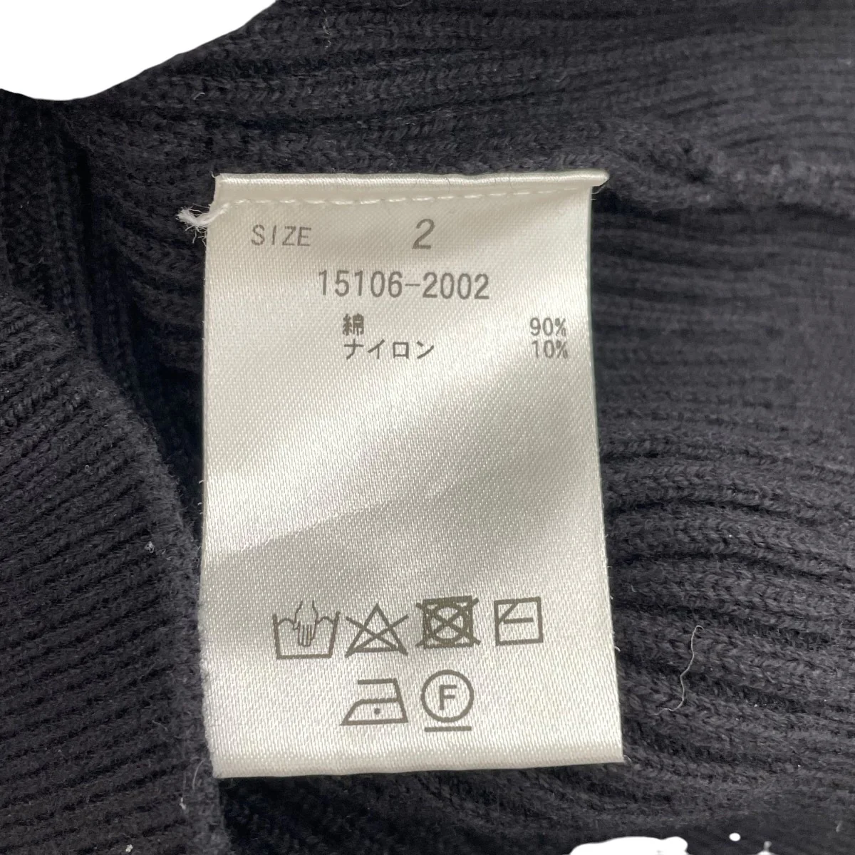 SLEEVELESS ZIP RIB KNIT TOPSノースリーブニット15106-2002 - Image 5