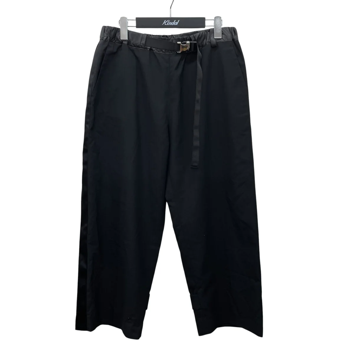 22AW Suiting Pants サイドラインベルテッドイージースラックスパンツ 22-06180