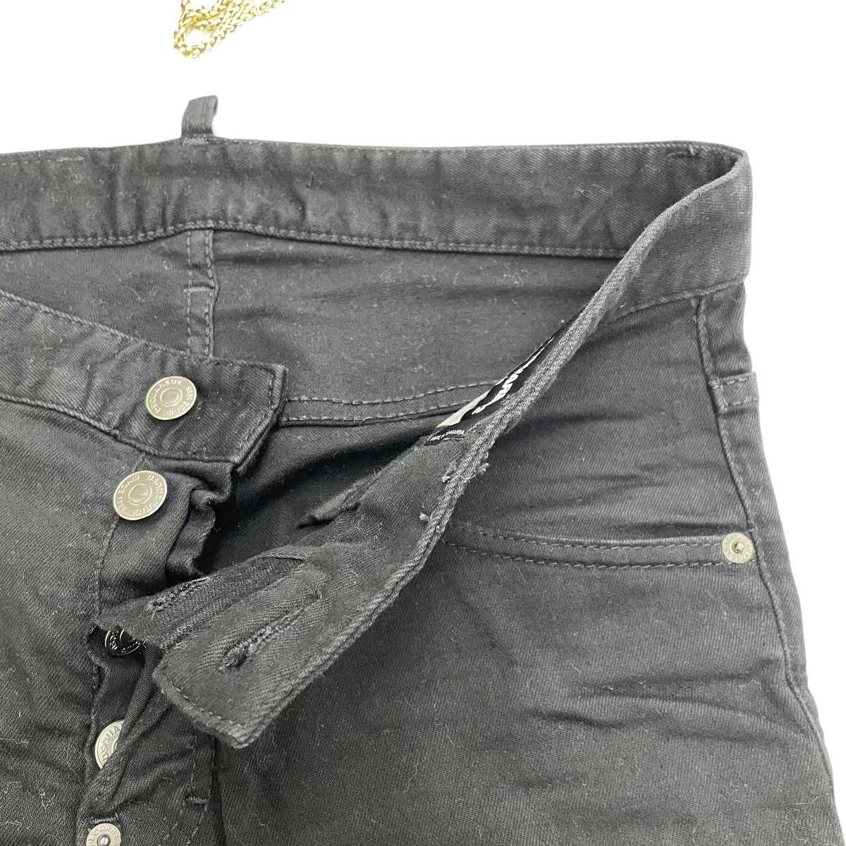 ブラックデニムパンツS74LB1414 - Image 3