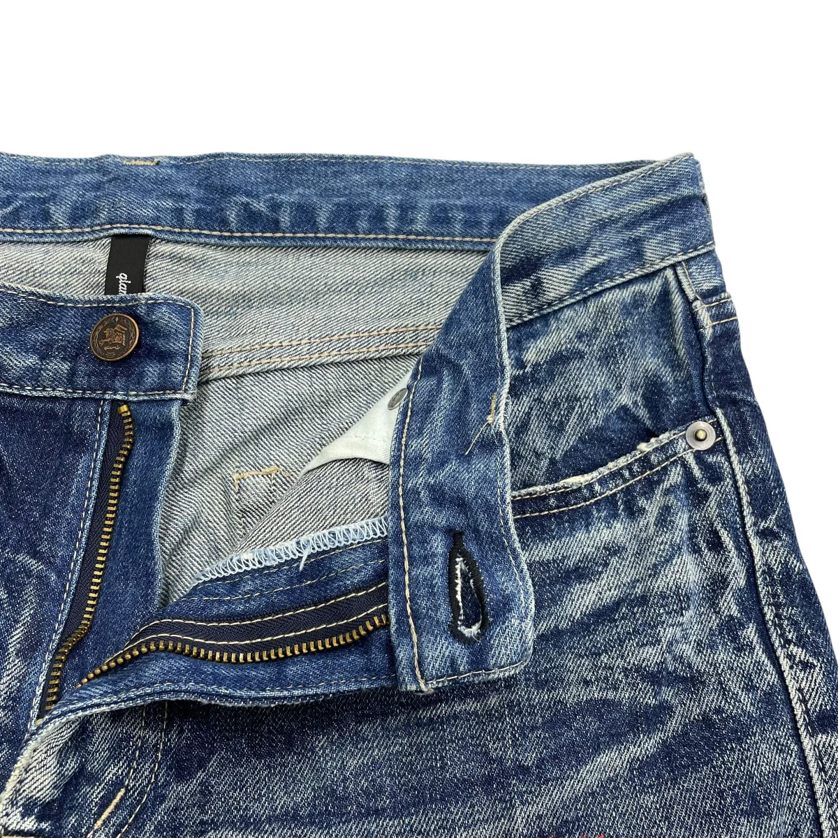 パッチワークデニムパンツ - Image 3