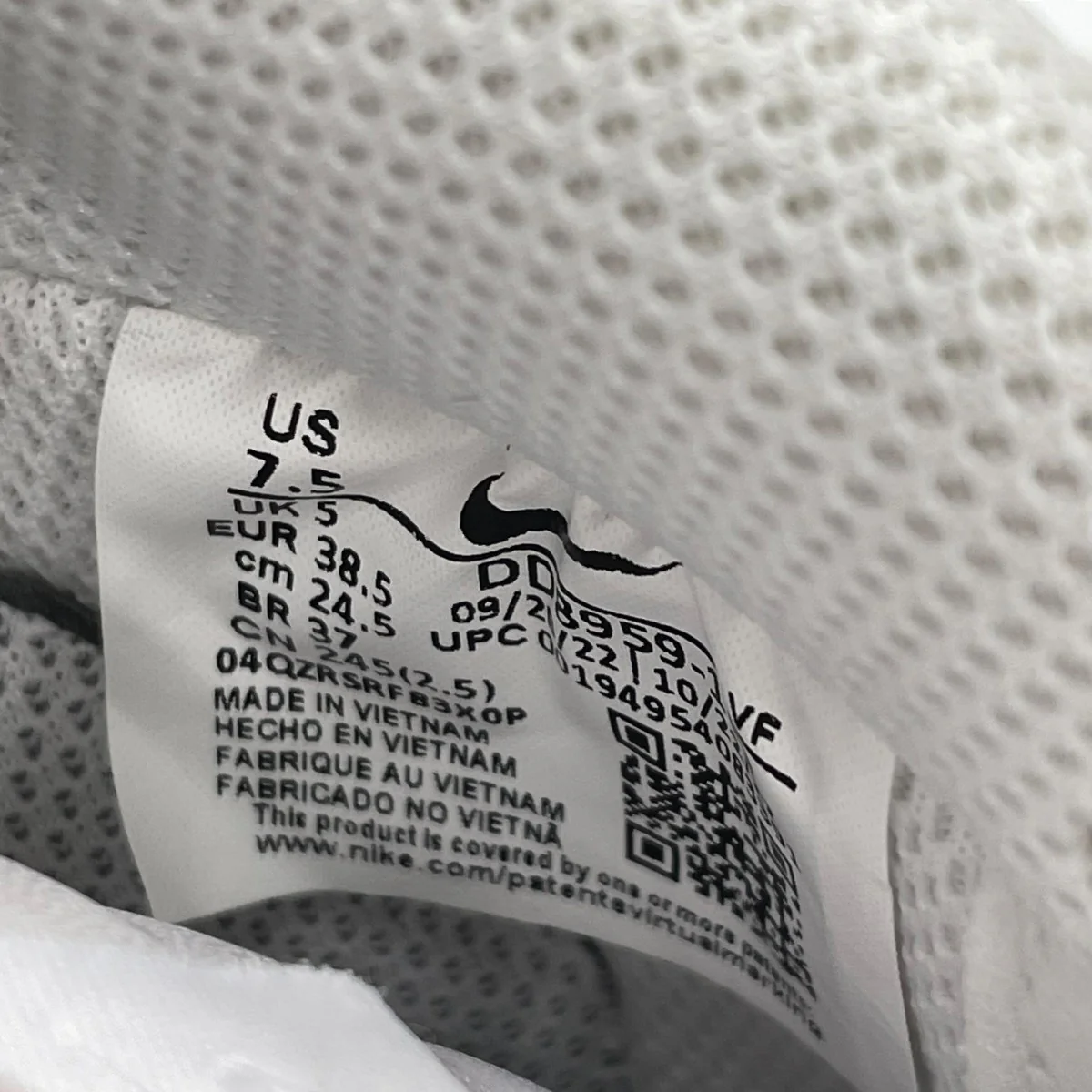 AIR FORCE 1 ’07スニーカーDD8959-100 - Image 7