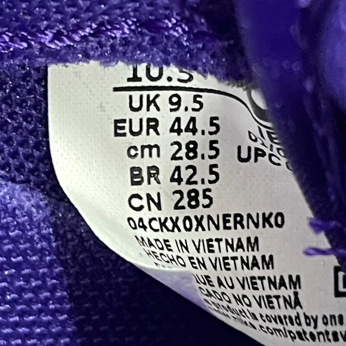 ×Kobe Bryant Air Force 1 Low Court PurpleスニーカーIB0018-500 - Image 7