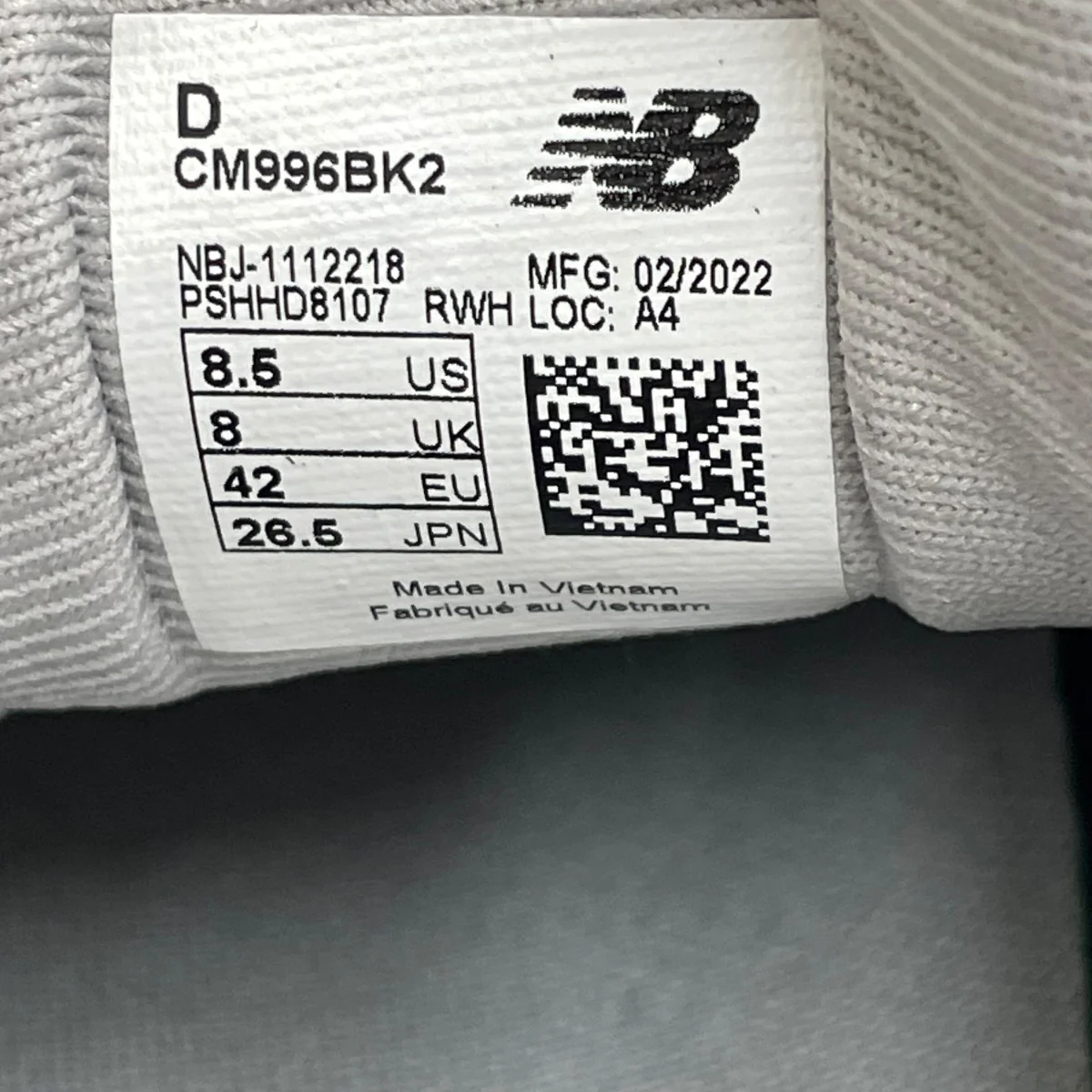 スニーカーCM996BK2 - Image 7
