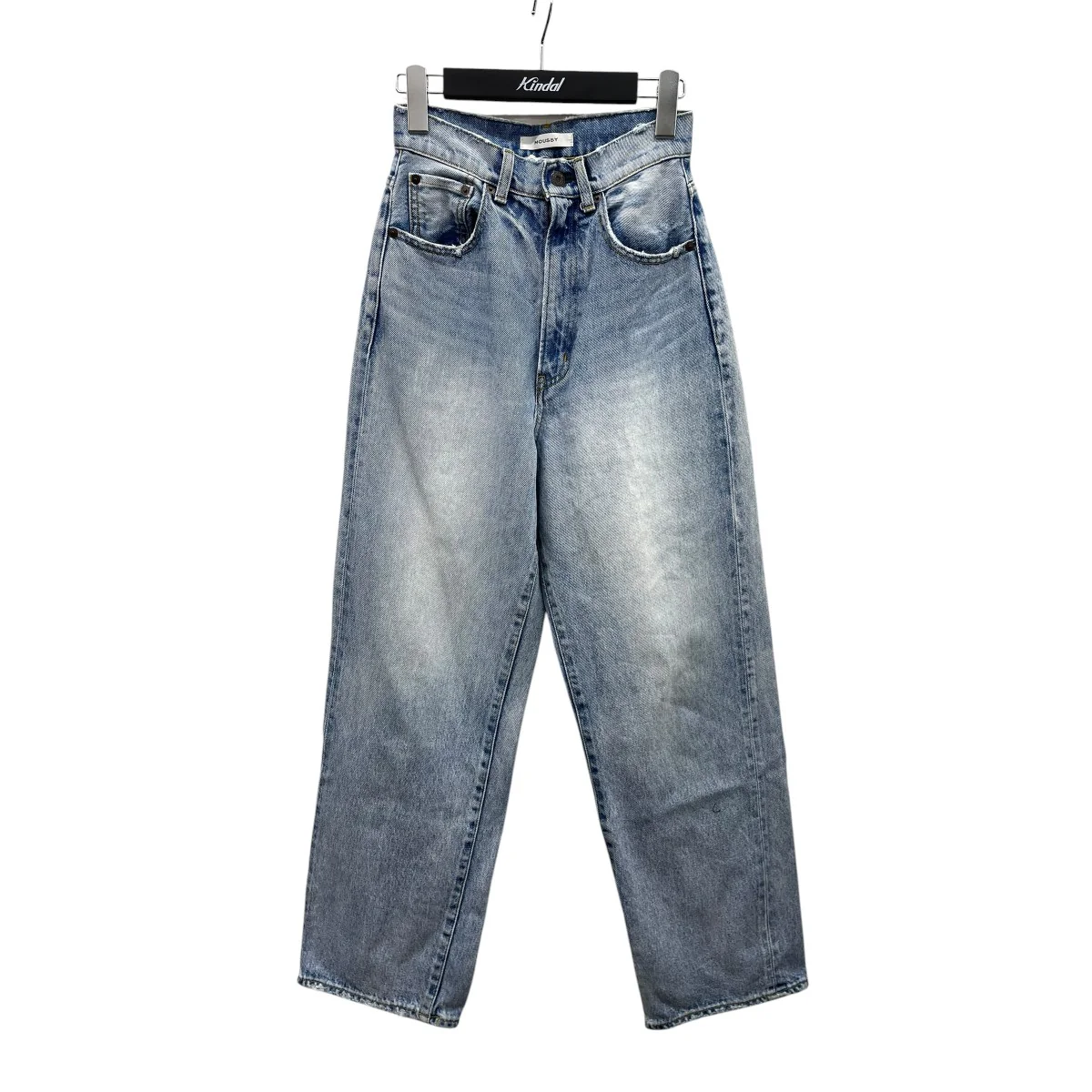 HW DAMAGE LOOSE STRAIGHTデニムパンツ010EAS11-5570-1