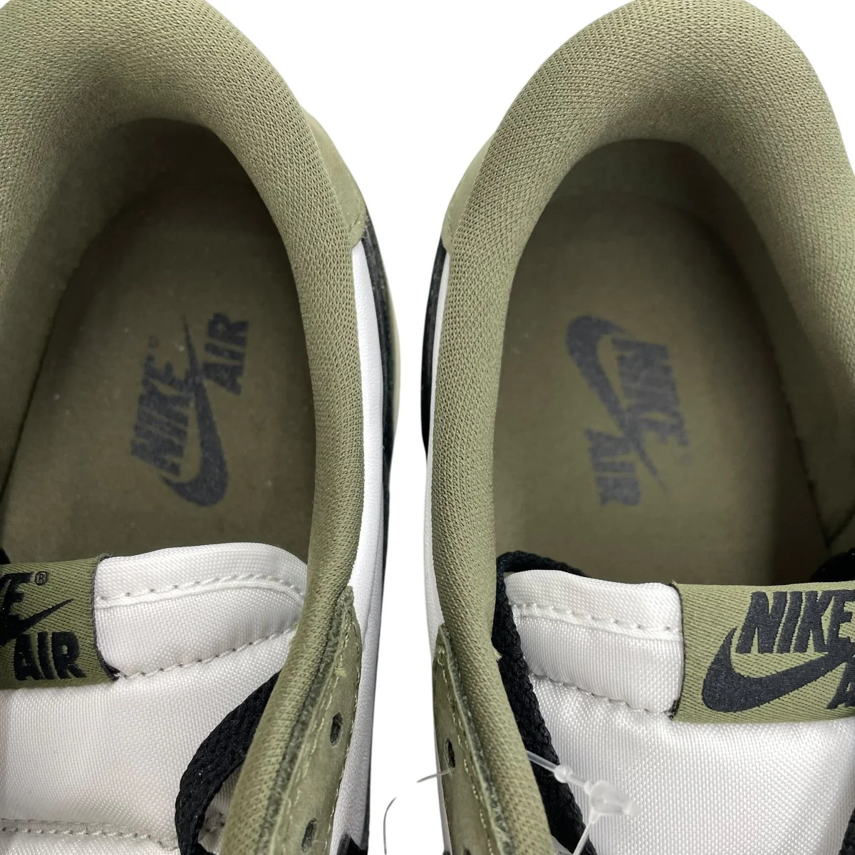 Air Jordan 1 Low OG Medium Olive and Summit WhiteスニーカーHQ6998-200 - Image 5
