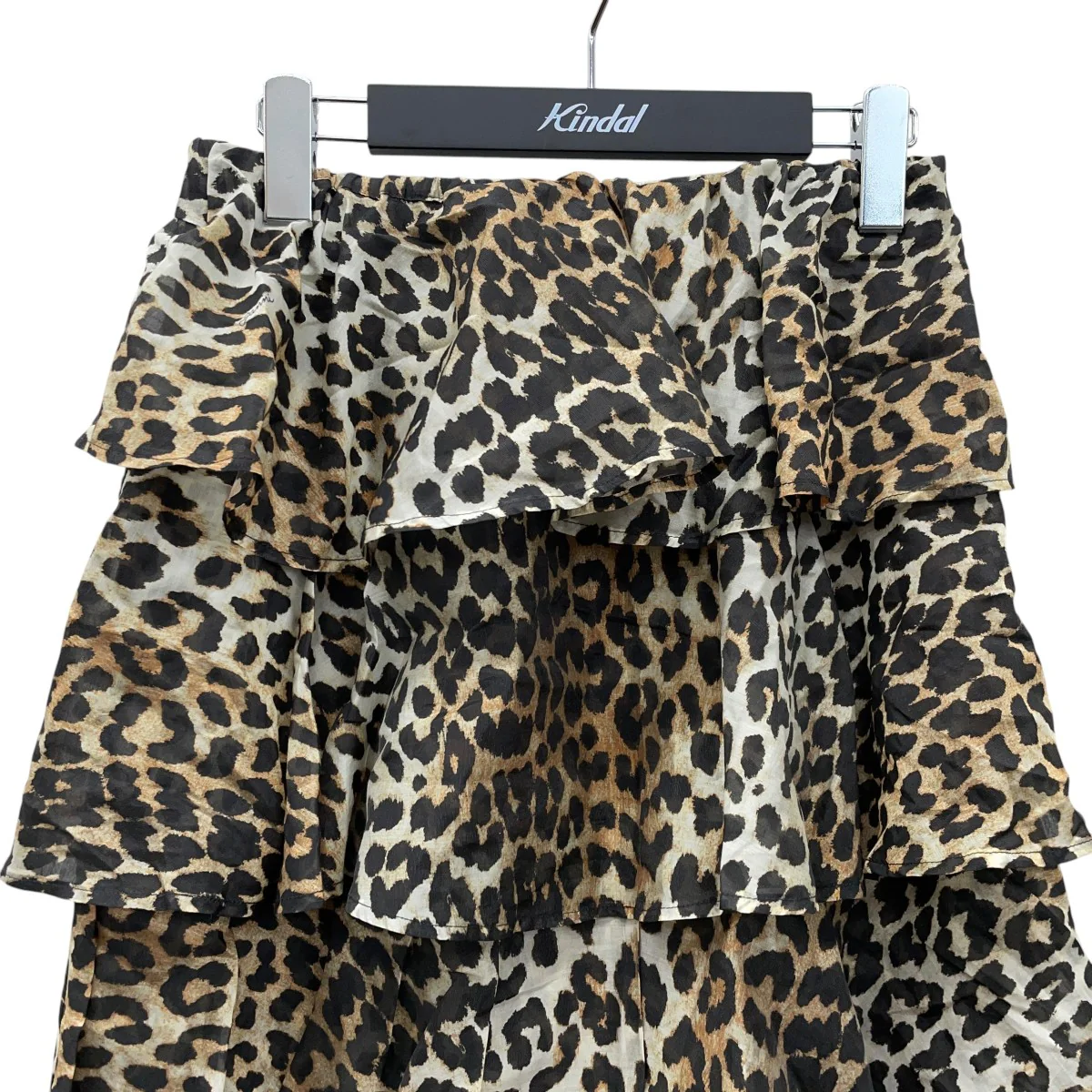 Sheer Voile Maxi Flounce Skirt - Image 3