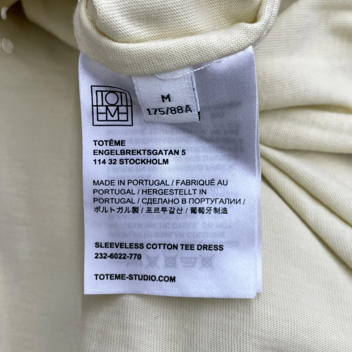 sleeveless cotton tee dressノースリーブワンピース232-6022-770 - Image 5