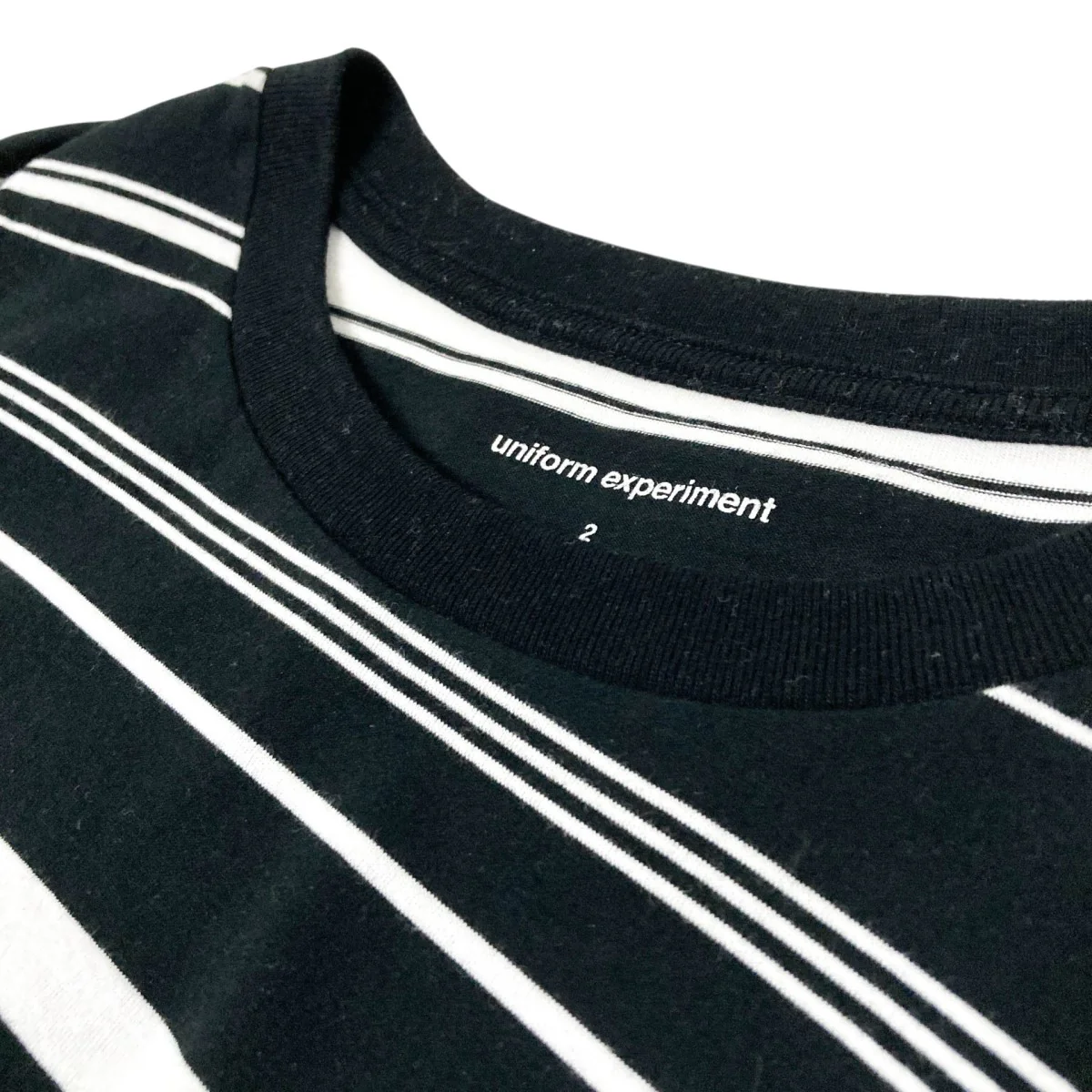 25SSBORDER LOOSE S S TEEボーダー半袖TシャツUE 250034 - Image 3