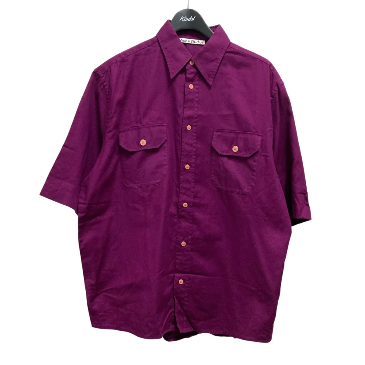 Button up short Sleeve Shirt半袖シャツFN MN SHIR000658