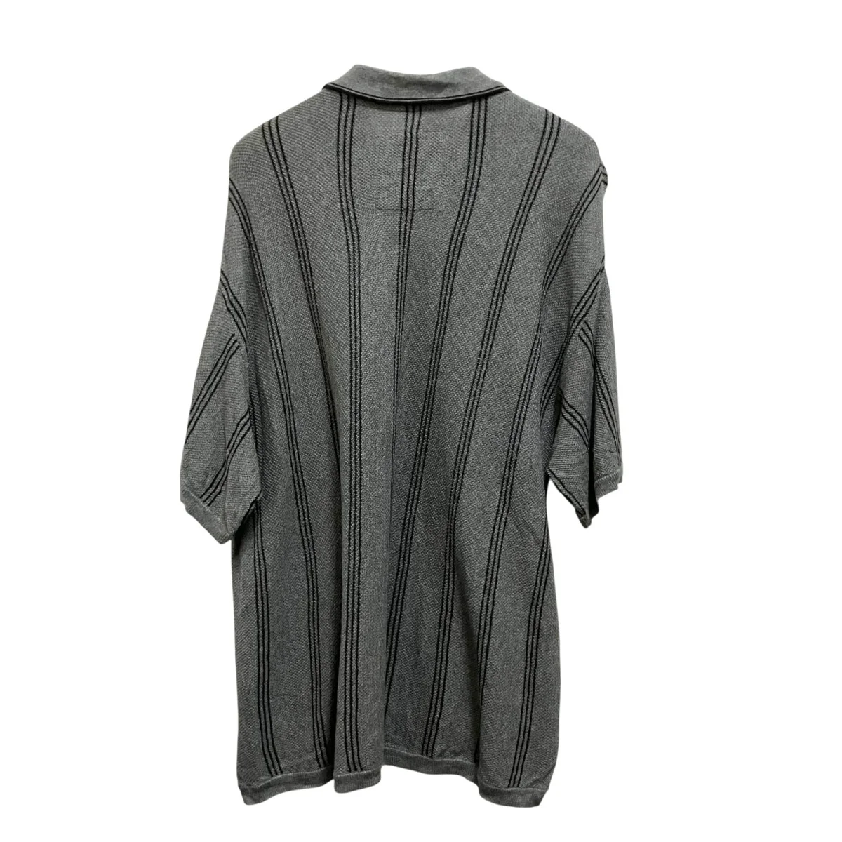 STRIPE KNIT POLO半袖ポロシャツ - Image 2