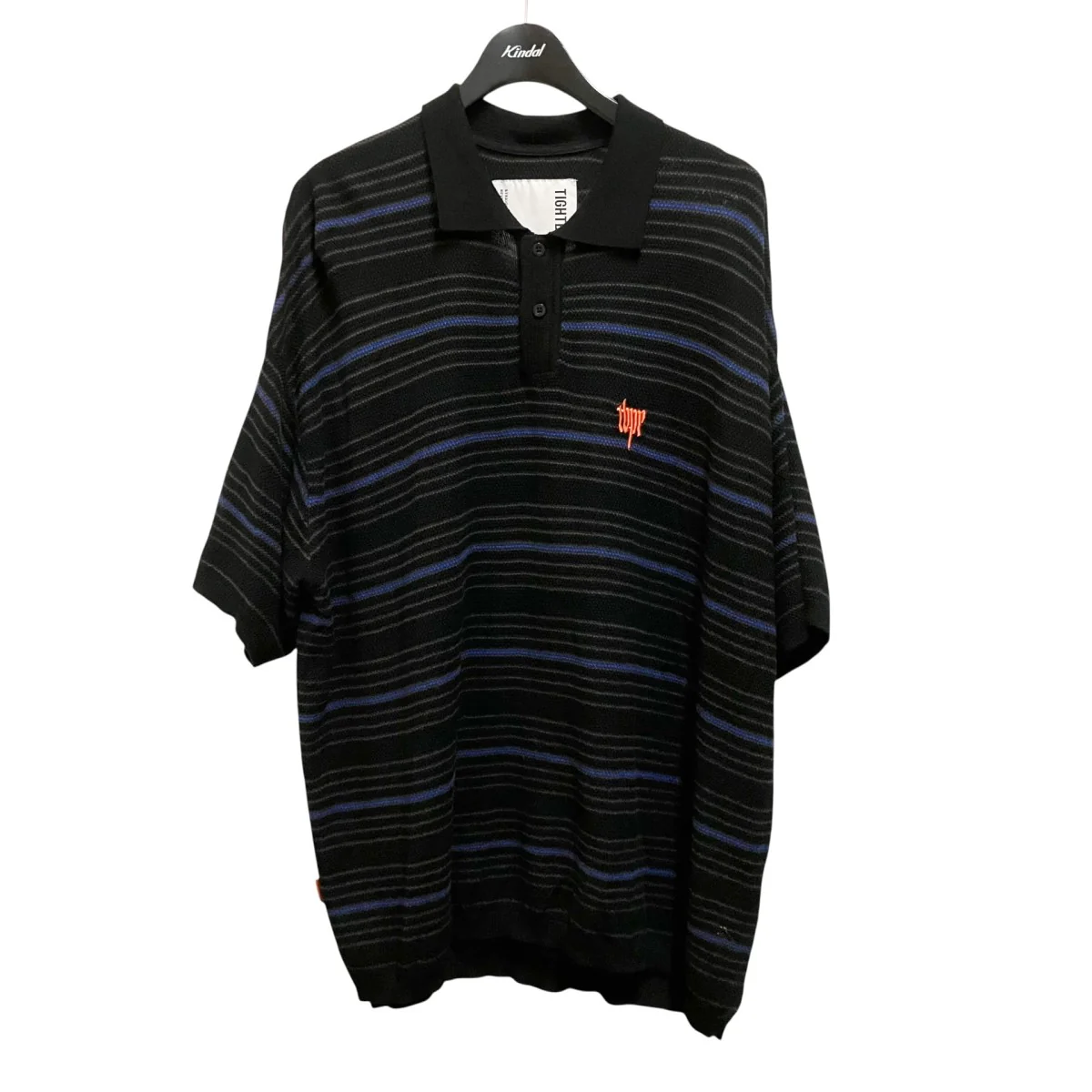 BOARDED KNIT POLO SHIRT半袖ポロシャツ