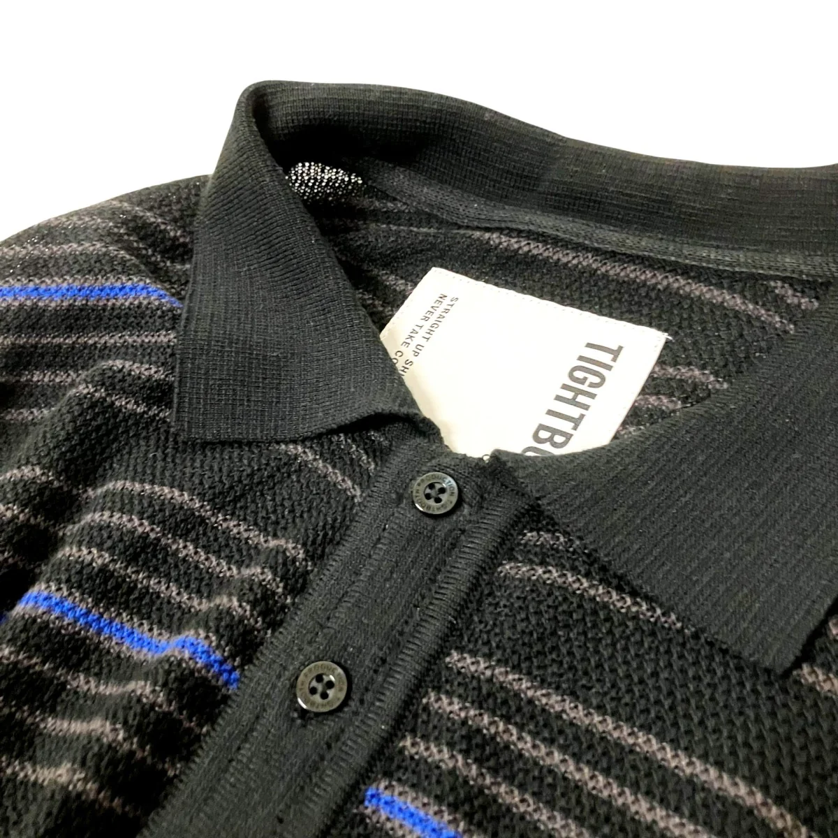 BOARDED KNIT POLO SHIRT半袖ポロシャツ - Image 3