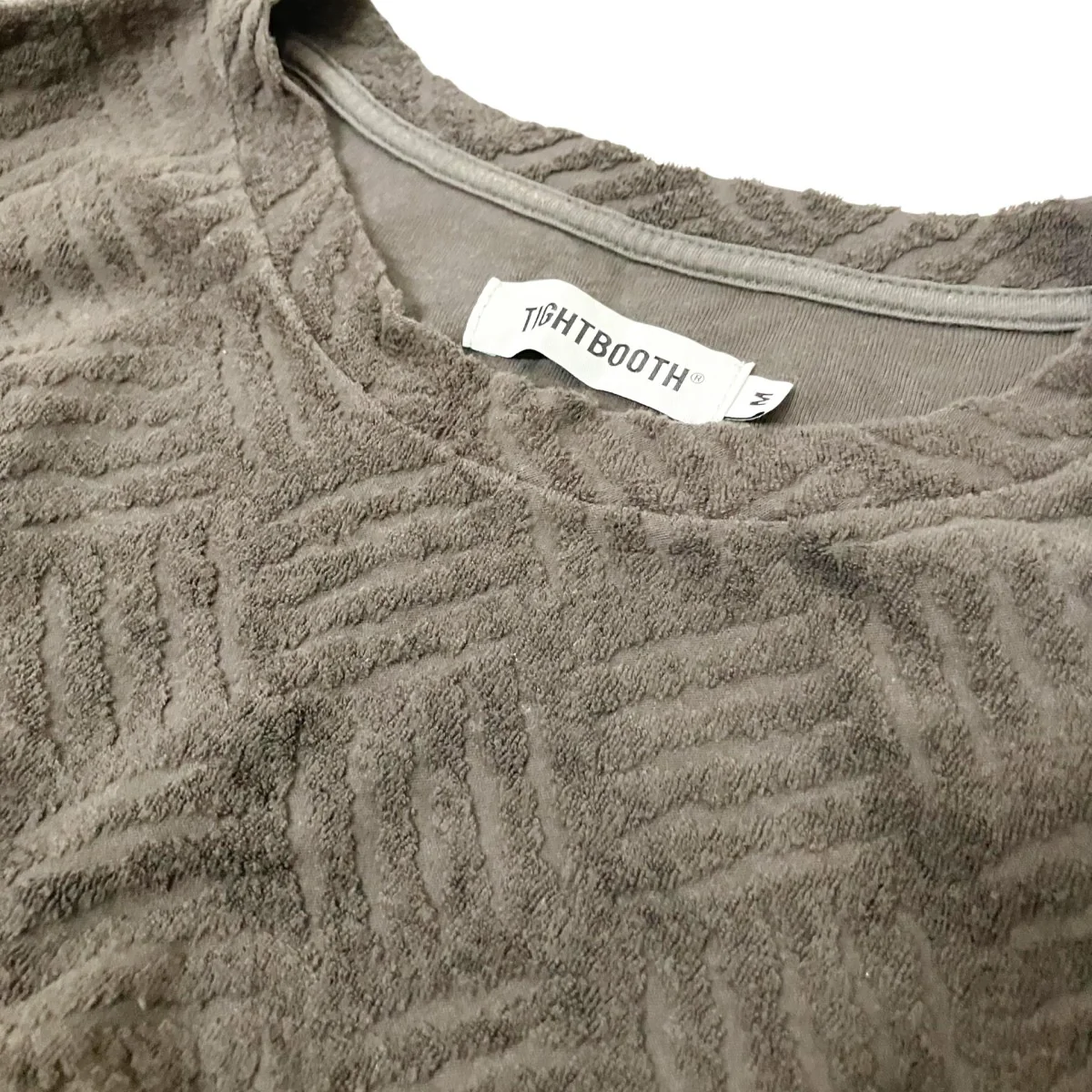 CHECKER PLATE T-SHIRTパイルTシャツ - Image 3