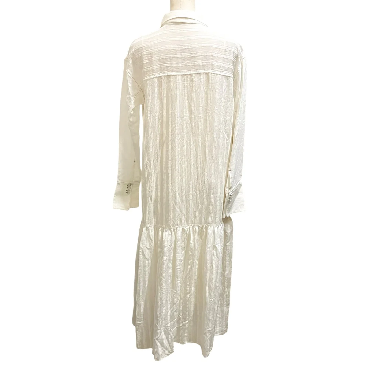 Sheerstripe Shirts Dressシアーシャツワンピース12120311 - Image 2