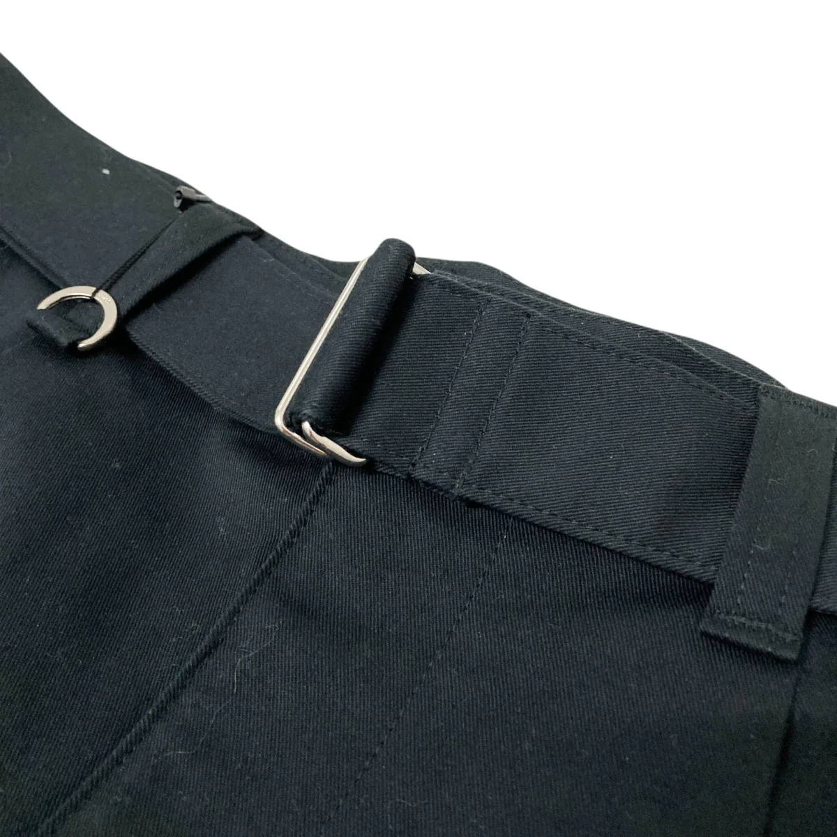 STRETCH CHINO BELTED TUCK HEM CORD TAPERED PANTSタックパンツSOPH 230012 - Image 3