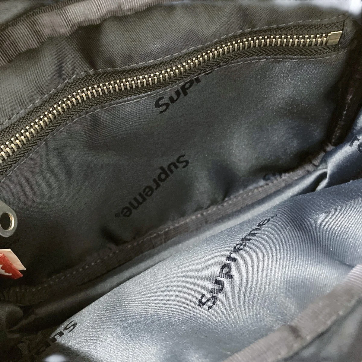 22SSFat Tip Jacquard Denim Waist Bagウエストバッグ - Image 5