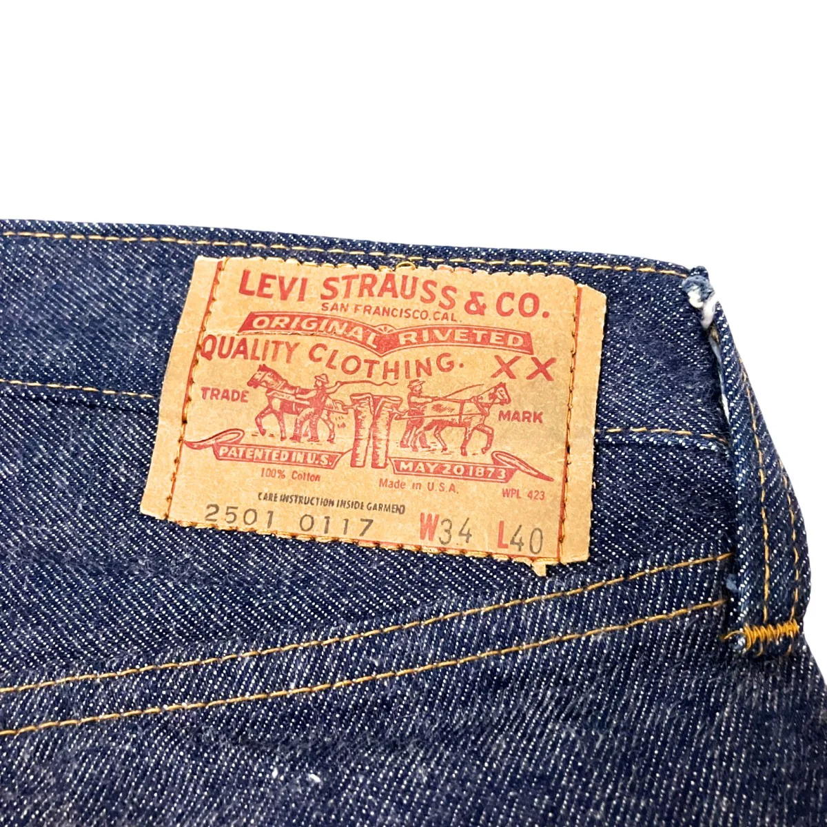 66後期ヴィンテージデニムパンツ - Image 8