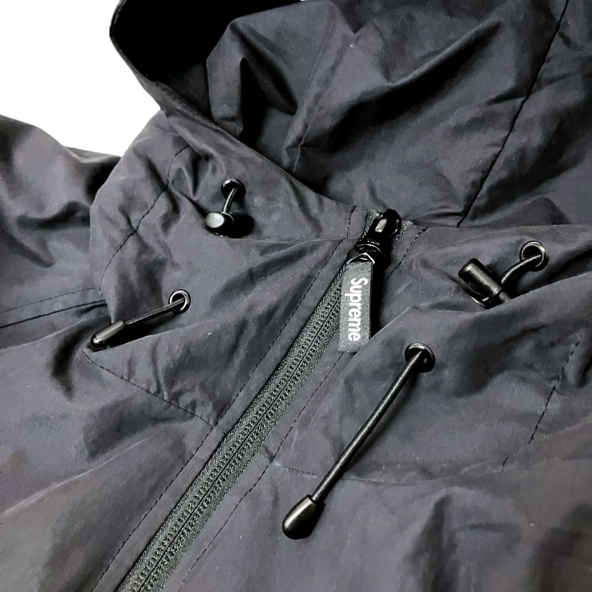 Lightweight Nylon Hooded Jacketマウンテンパーカー - Image 3