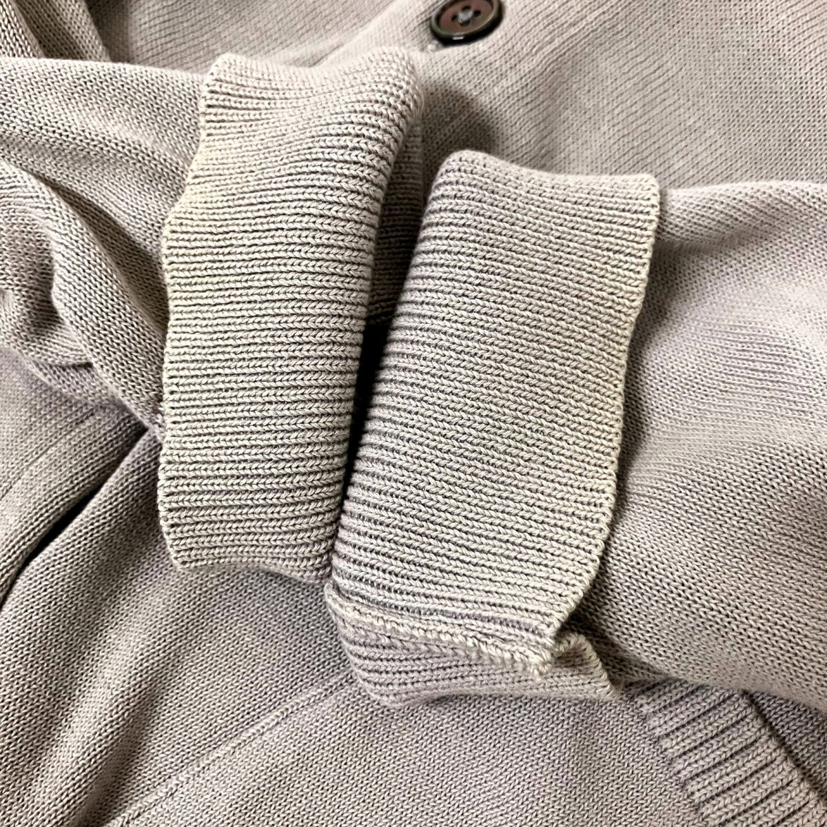 STRONG TWIST COTTON KNITVネックカーディガン59 947N - Image 4