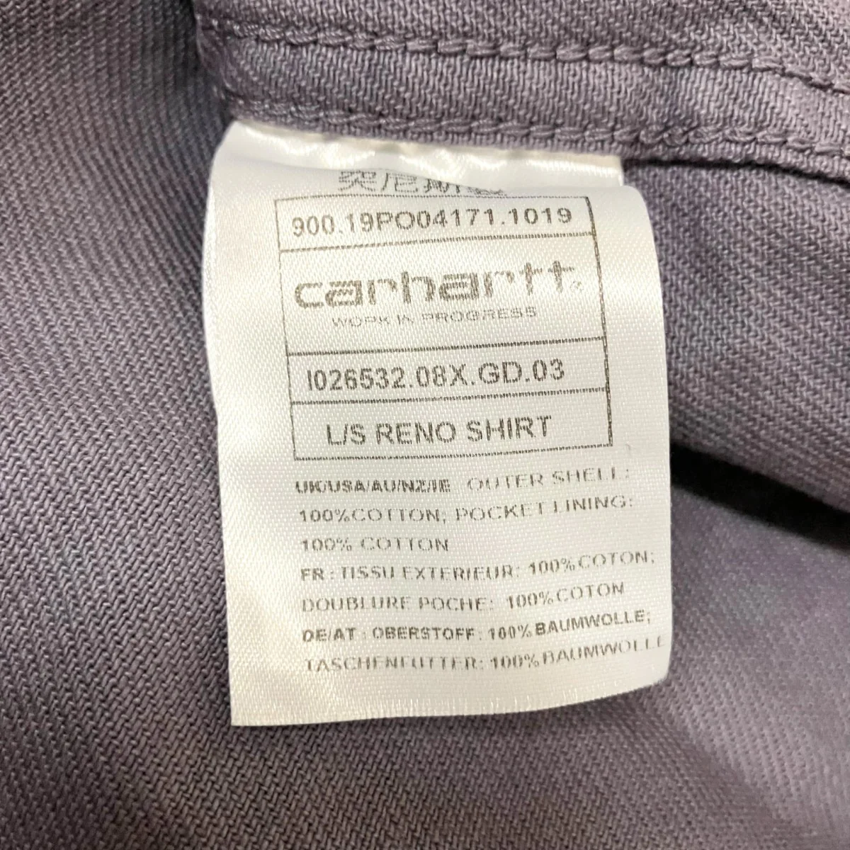 L／S RENO SHIRTワークシャツ - Image 5