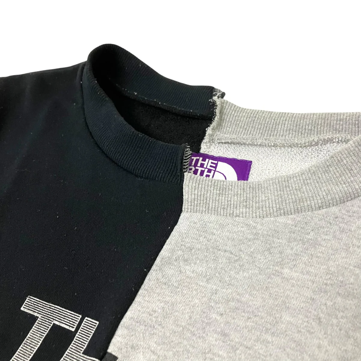 Asymmetry Logo TeeアシンメトリーカットソーNT3916N - Image 3