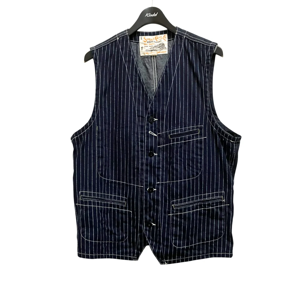 WABASH STRIPE WORK VESTベストSC12654