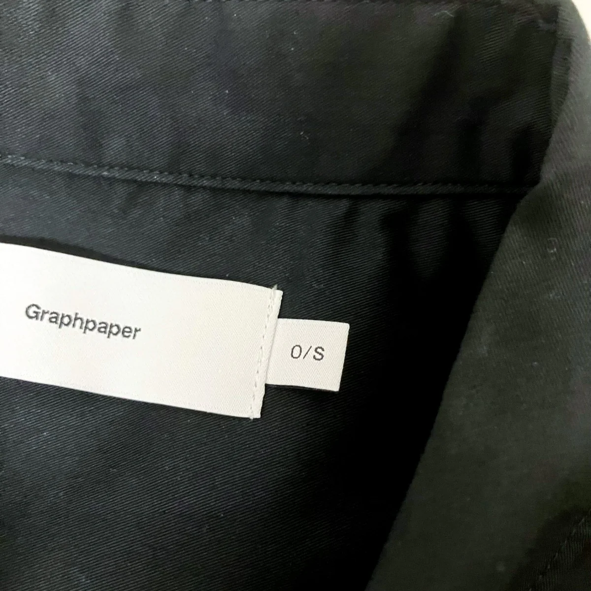Solotex Twill S/S Oversized Box Shirt半袖シャツGM241 50291B - Image 4