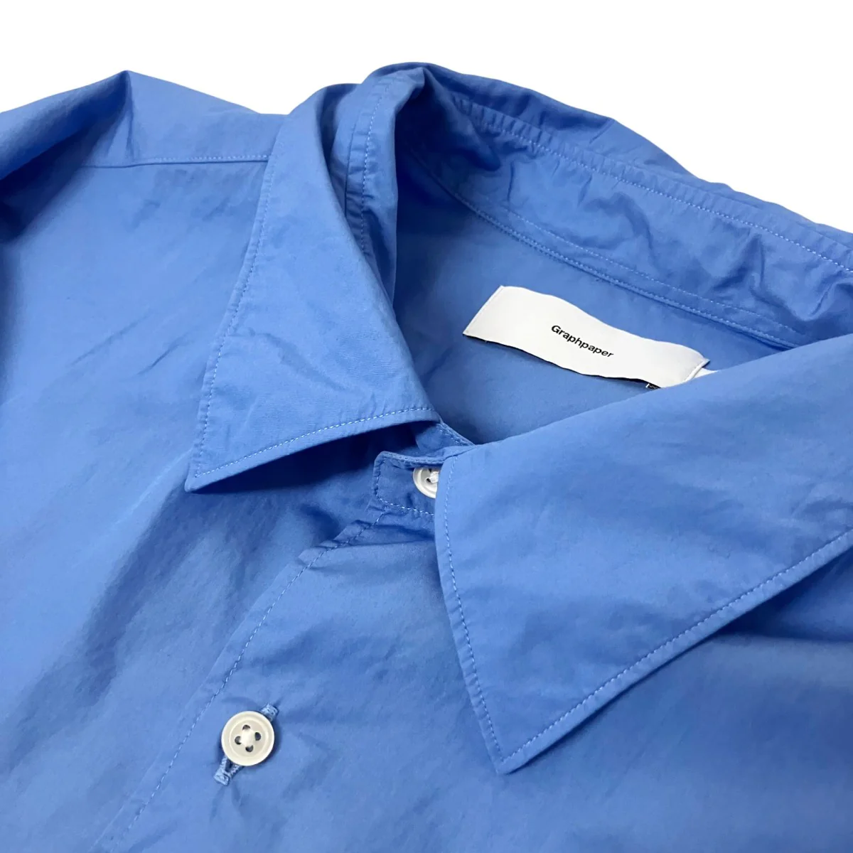 Broad L/S Oversized Regular Collar Shirt長袖シャツGM234 50001B - Image 3