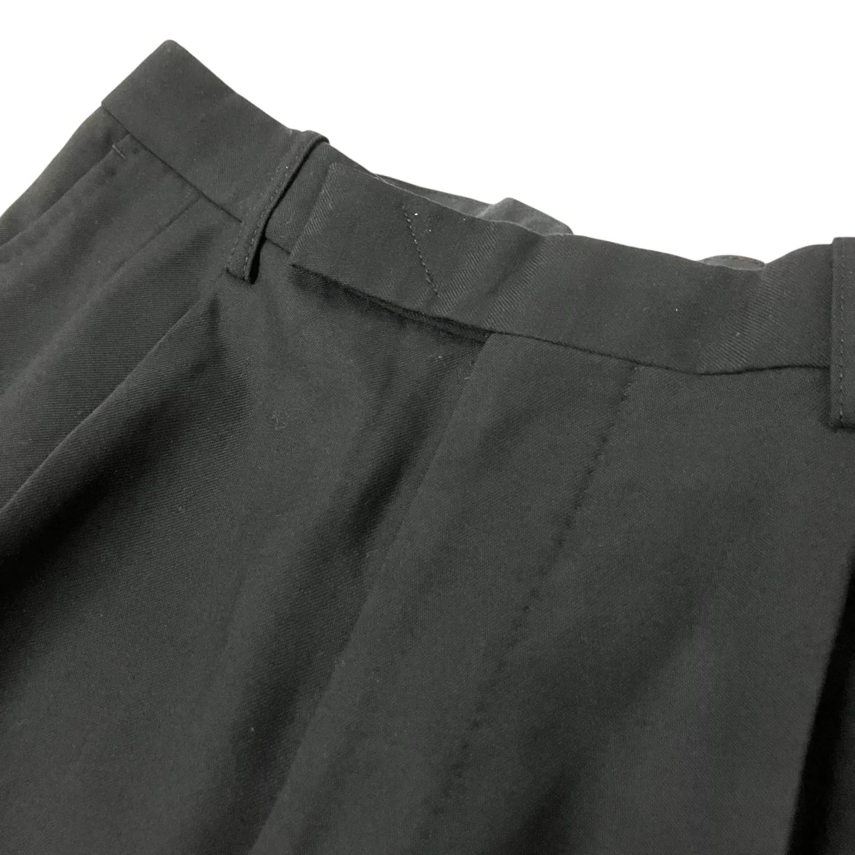 2TUCK SLIM SLACKS WOOL GABARDINEスラックスパンツ2123 554 - Image 3